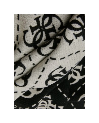 Sciarpa Donna Guess Nolana 4G Logo Scarf Black Grey