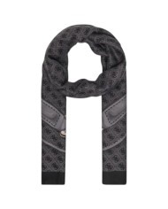 Sciarpa Guess Donna Noelle 4G Logo 90 x 180 Printed Scarf Coal