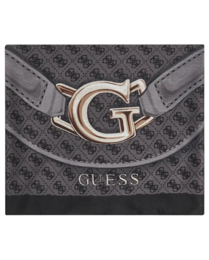 Sciarpa Guess Donna Noelle 4G Logo 90 x 180 Printed Scarf Coal