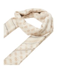 Sciarpa Guess Donna Noelle 4G Logo 90 x 180 Printed Scarf White Stone