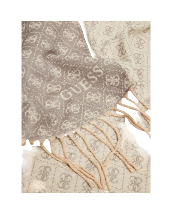 Sciarpa Guess Donna Noelle 4G Logo 60 x 180 Printed Scarf Grey