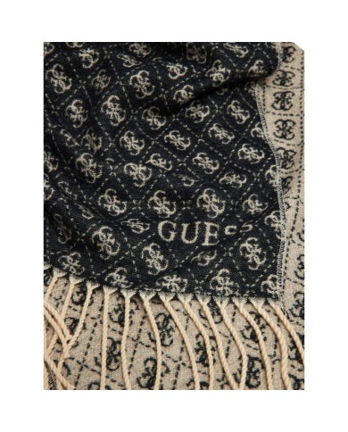 Sciarpa Guess Donna Noelle 4G Logo 60 x 180 Printed Scarf Black