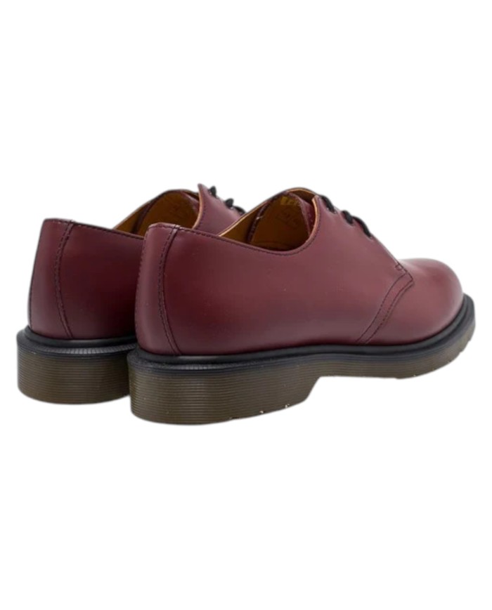 Scarpa Uomo Unisex Donna Dr Martens Oxford 1461 PW Cherry Red Rouge