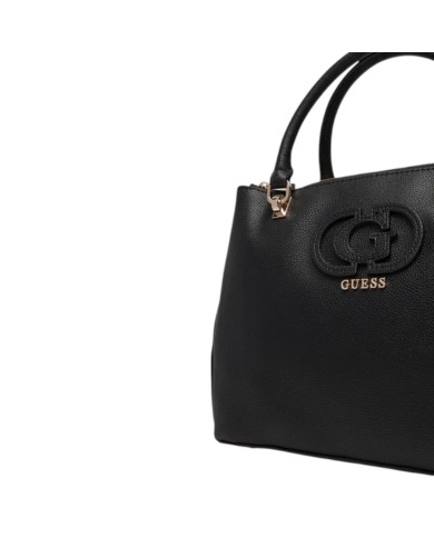 Borsa Guess Donna Calebra G Logo Con Tracolla Leather Black