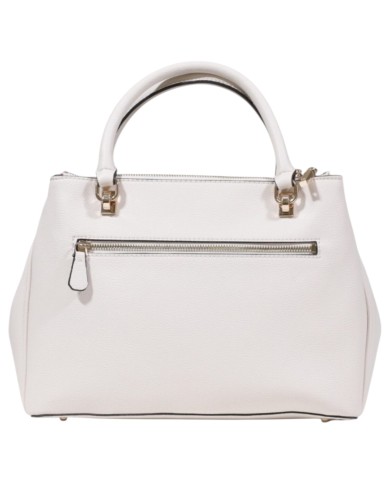 Borsa Guess Donna Calebra G Logo Con Tracolla Leather Off White