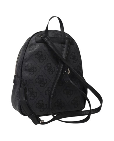 Zaino Guess Donna Manhattan II 4G Double Stripe Logo Leather Coal