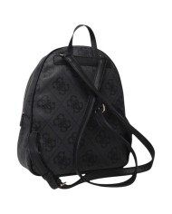 Zaino Guess Donna Manhattan II 4G Double Stripe Logo Leather Coal