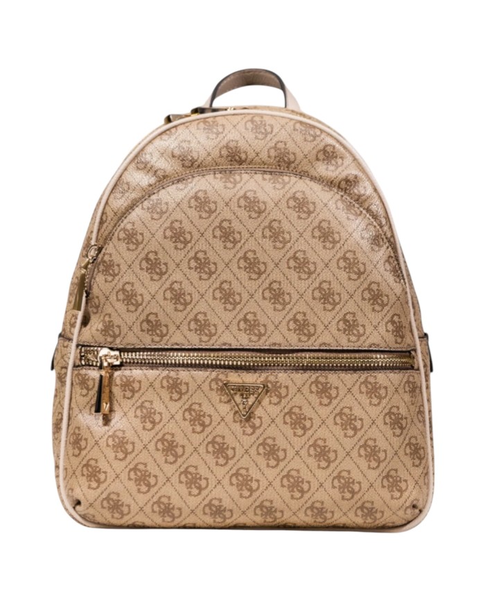 Zaino Guess Donna Manhattan II 4G Logo Leather Latte