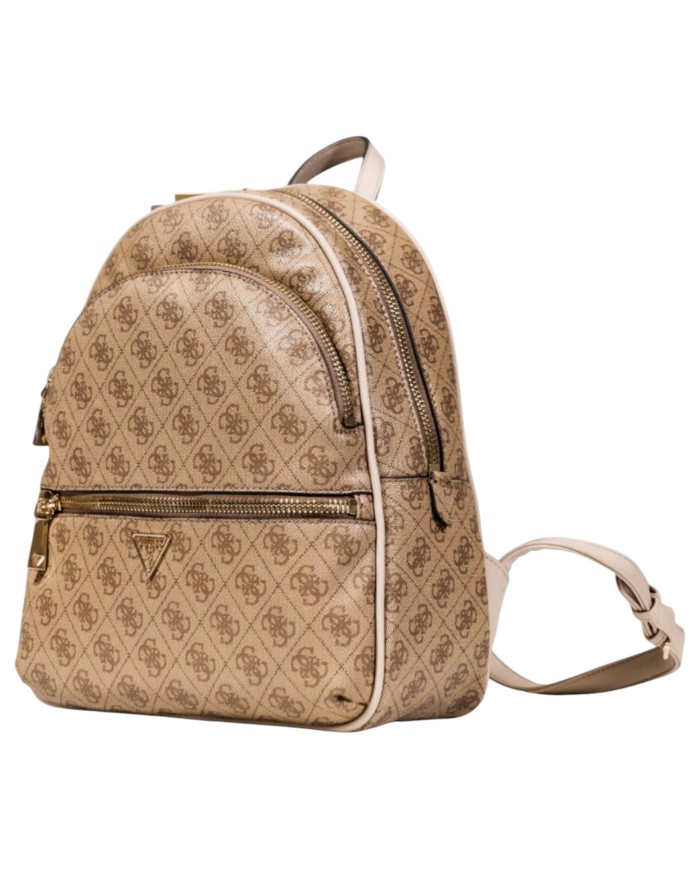 Zaino Guess Donna Manhattan II 4G Logo Leather Latte
