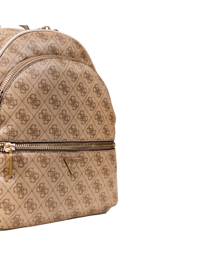 Zaino Guess Donna Manhattan II 4G Logo Leather Latte