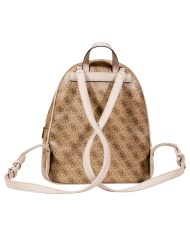 Zaino Guess Donna Manhattan II 4G Logo Leather Latte