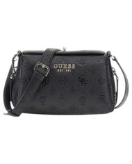 Borsetta Guess Donna Phoebe Con Tracolla 4G Logo Peony Leather Black