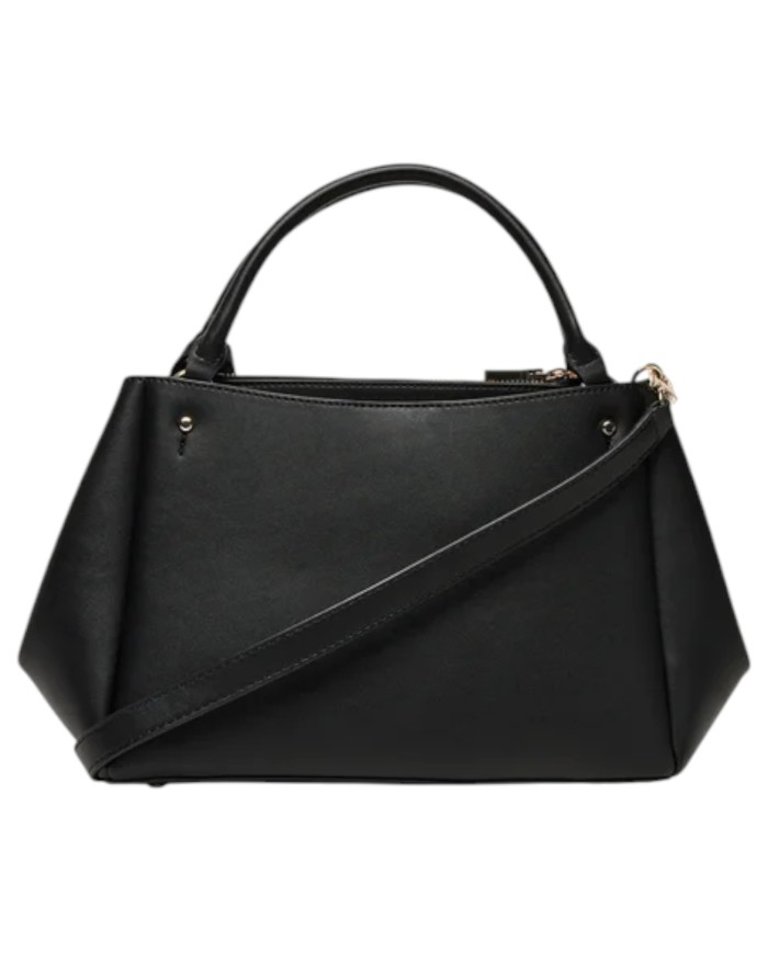 Borsetta Guess Donna Talent Con Tracolla Triangle Logo Leather Black