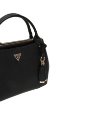 Borsetta Guess Donna Talent Con Tracolla Triangle Logo Leather Black