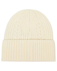 Cappello Guess Donna Knitted Beanie Hat White