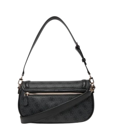 Borsetta Guess Donna Dea Con Tracolla 4G Logo Leather Coal