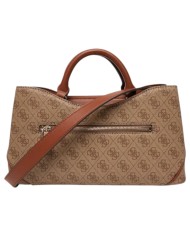 Borsetta Guess Donna Dea Con Tracolla 4G Logo Leather Latte