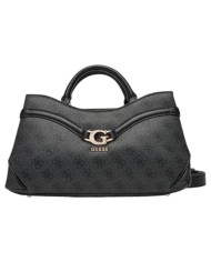 Borsetta Guess Donna Dea Con Tracolla 4G Logo Leather Coal