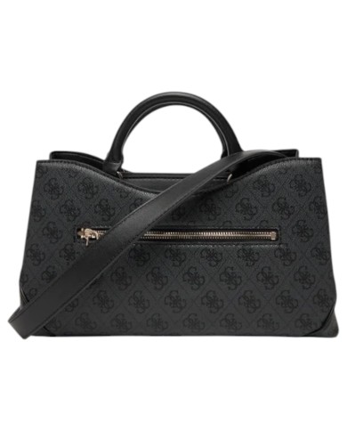 Borsetta Guess Donna Dea Con Tracolla 4G Logo Leather Coal