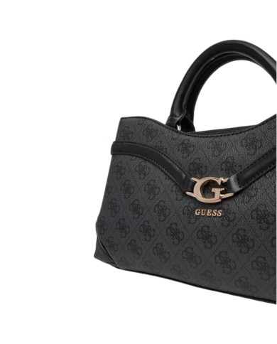 Borsetta Guess Donna Dea Con Tracolla 4G Logo Leather Coal