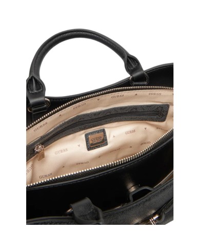 Borsetta Guess Donna Dea Con Tracolla 4G Logo Leather Coal