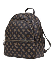 Zaino Guess Donna Manhattan II 4G Logo Peony Leather Mocha Brown
