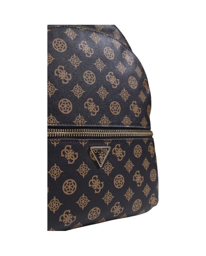 Zaino Guess Donna Manhattan II 4G Logo Peony Leather Mocha Brown