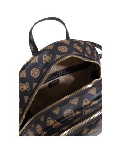 Zaino Guess Donna Manhattan II 4G Logo Peony Leather Mocha Brown