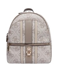 Zaino Guess Donna Erenia 4G Logo Leather Dark Taupe