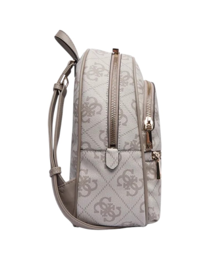 Zaino Guess Donna Erenia 4G Logo Leather Dark Taupe