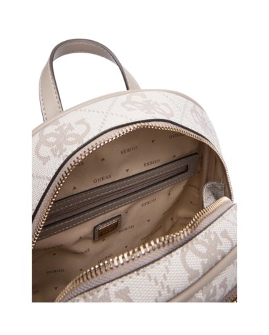 Zaino Guess Donna Erenia 4G Logo Leather Dark Taupe