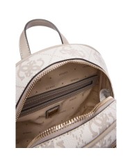 Zaino Guess Donna Erenia 4G Logo Leather Dark Taupe