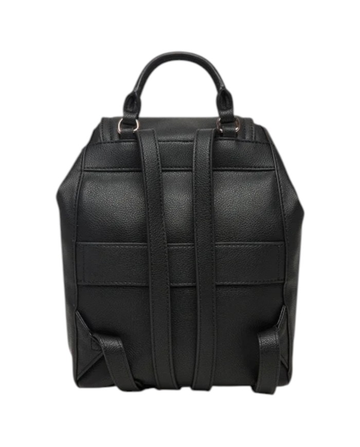 Zaino Guess Donna Manhattan II Double Pockets Leather Black