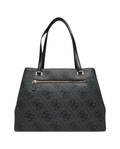 Shopper Guess Donna Erenia 4G Logo Leather Coal