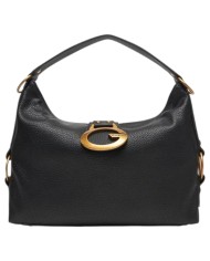 Borsa Guess Donna Camden Fibbia G Logo Leather Black