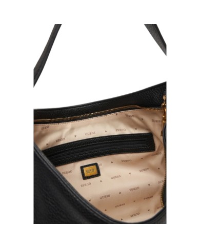 Borsa Guess Donna Camden Fibbia G Logo Leather Black