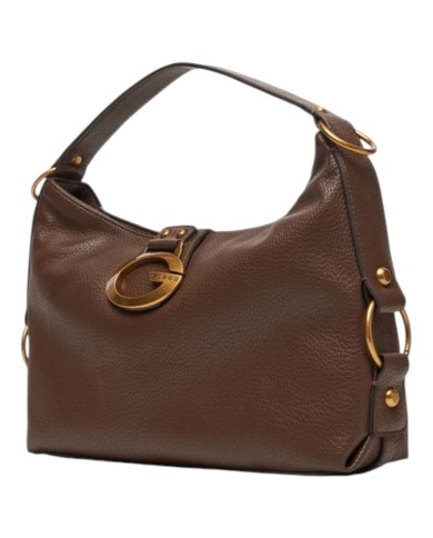 Borsa Guess Donna Camden Fibbia G Logo Leather Espresso Brown