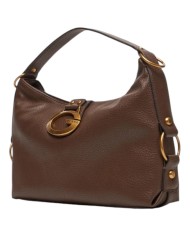 Borsa Guess Donna Camden Fibbia G Logo Leather Espresso Brown