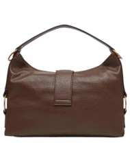 Borsa Guess Donna Camden Fibbia G Logo Leather Espresso Brown