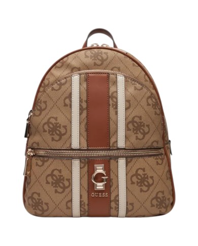 Zaino Guess Donna Erenia 4G Logo Leather Latte Beige
