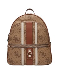 Zaino Guess Donna Erenia 4G Logo Leather Latte Beige