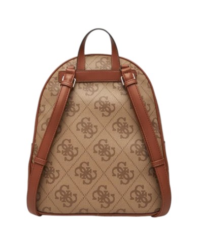 Zaino Guess Donna Erenia 4G Logo Leather Latte Beige