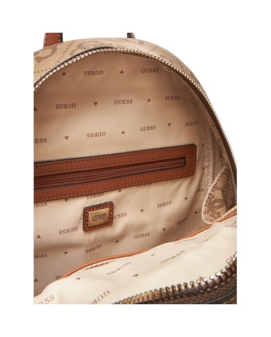Zaino Guess Donna Erenia 4G Logo Leather Latte Beige