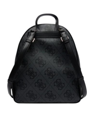 Zaino Guess Donna Erenia 4G Logo Leather Coal Black