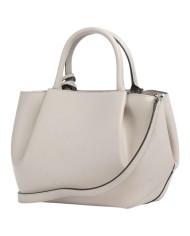 Borsa Guess Donna Amorette Con Tracolla Guess Logo Leather Light Taupe