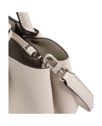 Borsa Guess Donna Amorette Con Tracolla Guess Logo Leather Light Taupe