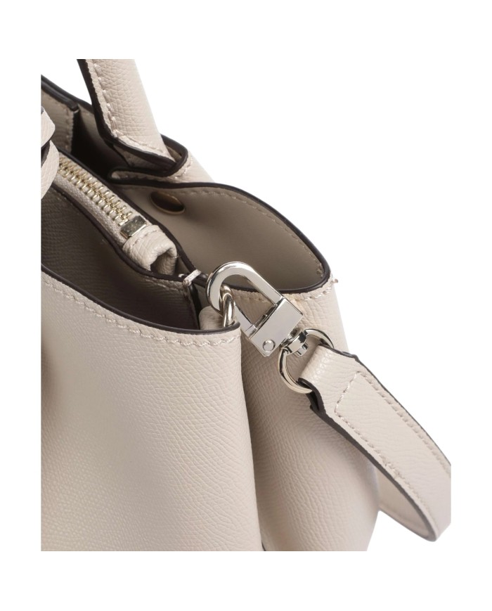 Borsa Guess Donna Amorette Con Tracolla Guess Logo Leather Light Taupe