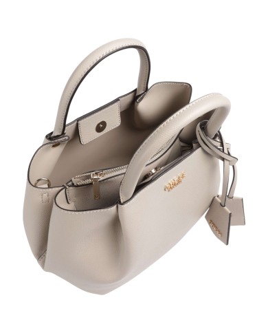 Borsa Guess Donna Amorette Con Tracolla Guess Logo Leather Light Taupe