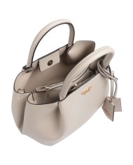 Borsa Guess Donna Amorette Con Tracolla Guess Logo Leather Light Taupe