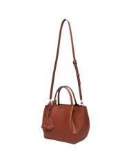 Borsa Guess Donna Amorette Con Tracolla Guess Logo Leather Cognac